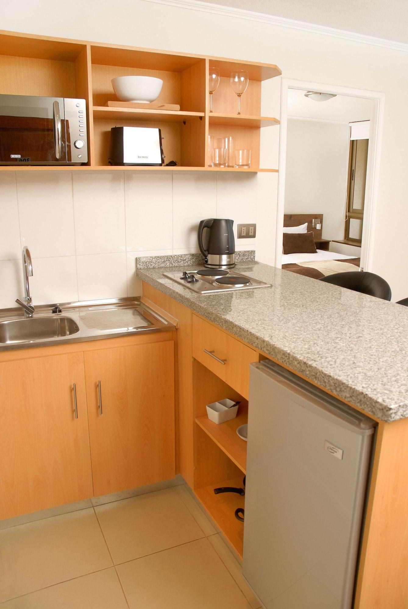 Apart Hotel Providencia Сантяго Екстериор снимка
