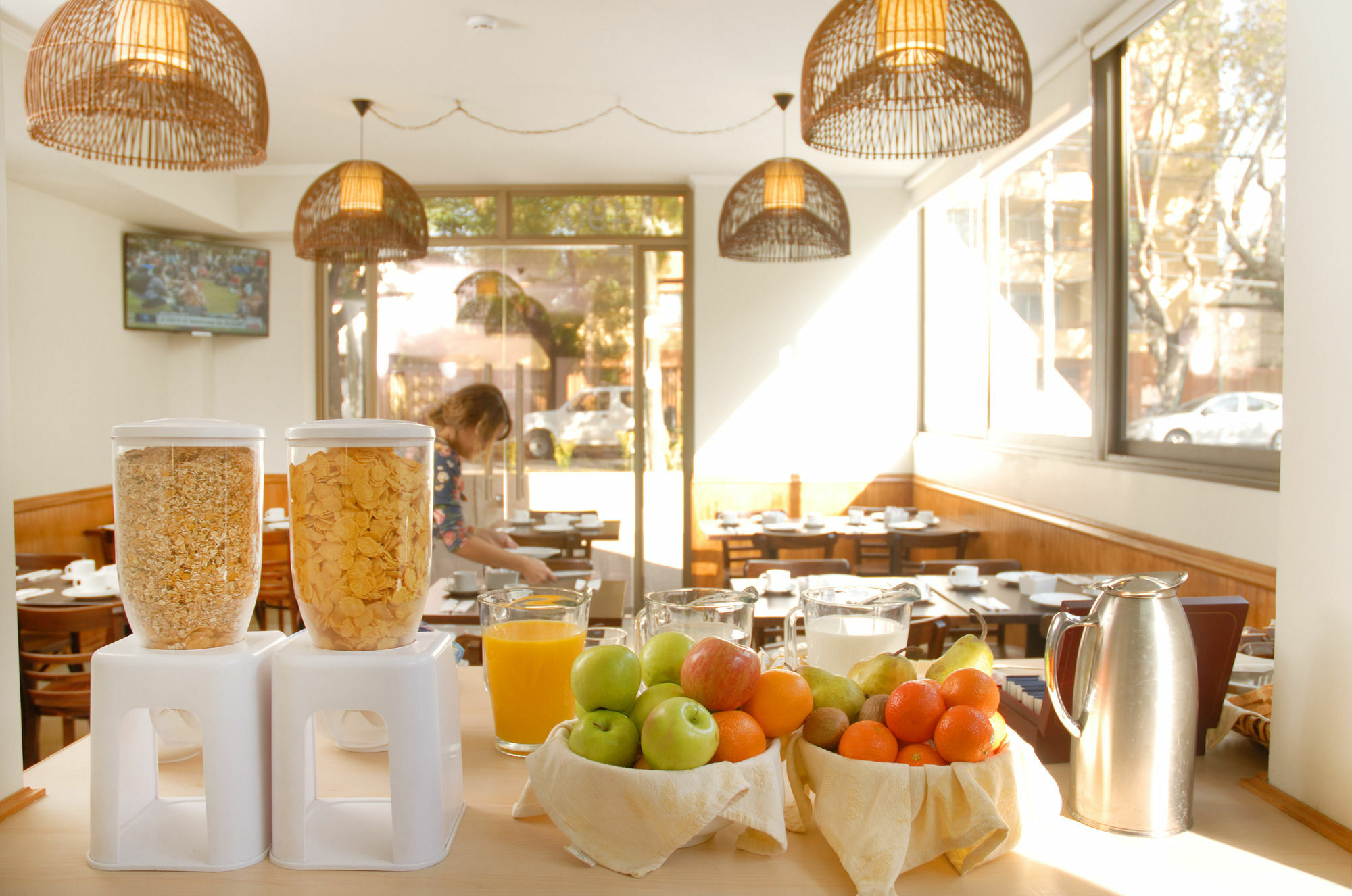 Apart Hotel Providencia Сантяго Екстериор снимка